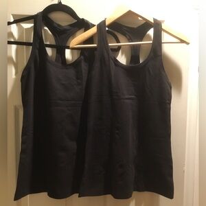 2 Lululemon racerback tanks size 6